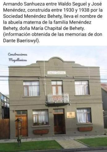 Chalet Chapital Punta Arenas Eksteriør bilde